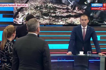 Юрий Афонин в эфире «России-1»: Мы идем в будущее с Лениным и Сталиным