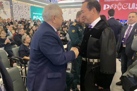 Николай Харитонов принял участие в Международной выставке-форуме «Россия»