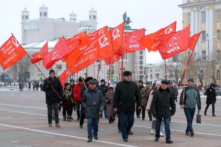 Коммунисты Бурятии отметили 106-ю годовщину Великого Октября