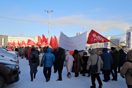 Коммунисты и патриоты Якутии отметили 106-ю годовщину Великого Октября