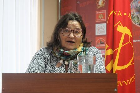 Коммунисты города Иваново отметили торжественным собранием 106-летие Великой Октябрьской социалистической революции