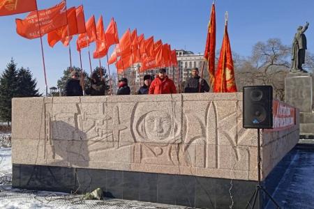 Амурская область. Праздник Великого Октября в Благовещенске