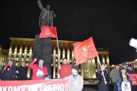 Воронежская область. Под Красным Знаменем Октября – к победе социализма!