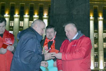 Воронежская область. Под Красным Знаменем Октября – к победе социализма!