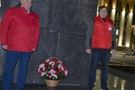 Воронежская область. Под Красным Знаменем Октября – к победе социализма!