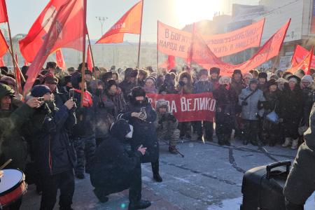 Коммунисты и патриоты Якутии отметили 106-ю годовщину Великого Октября