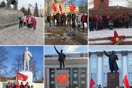В Свердловской области достойно отметили 7-го Ноября яркими акциями в разных городах