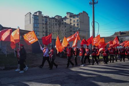 Праздничные торжества в честь Великого Октября прошли в Калмыкии