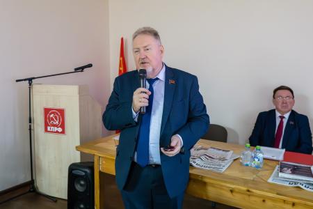 С.П. Обухов и Н.Н. Иванов приняли участие в семинаре партийного актива КПРФ в городе Курске