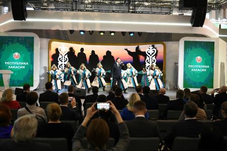 В рамках выставки-форума «Россия» на ВДНХ прошел День Хакасии
