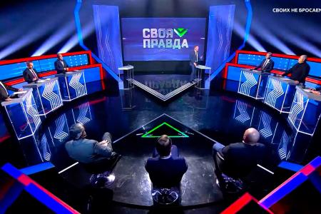 Дмитрий Новиков на телеканале НТВ о роли США в ближневосточном кризисе и всё более сложном положении Зеленского