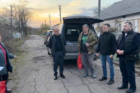 Депутаты Народного Совета от КПРФ Н.О. Сытов, Ю. Я. Якубов и С.А. Акубеков проводят работу в ДНР