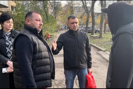 Донецкие депутаты-коммунисты Н.О. Сытов, Ю.Я. Якубов и С.А. Акубеков посетили с гуманитарной миссией Ясиноватский муниципальный округ