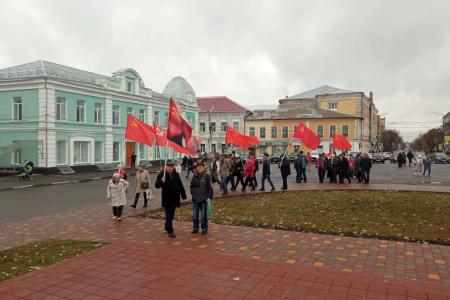 Красные знамёна на Тамбовщине