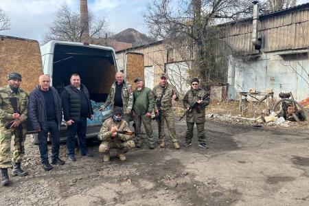 Депутаты Народного Совета от КПРФ Н.О. Сытов, Ю. Я. Якубов и С.А. Акубеков проводят работу в ДНР