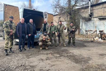 Депутаты Народного Совета от КПРФ Н.О. Сытов, Ю. Я. Якубов и С.А. Акубеков проводят работу в ДНР