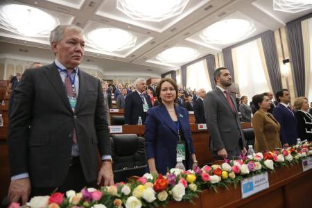 Л.И. Калашников и К.К. Тайсаев прибыли в Кыргызскую Республику