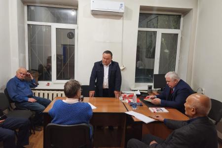 Л.И. Калашников и К.К. Тайсаев прибыли в Кыргызскую Республику