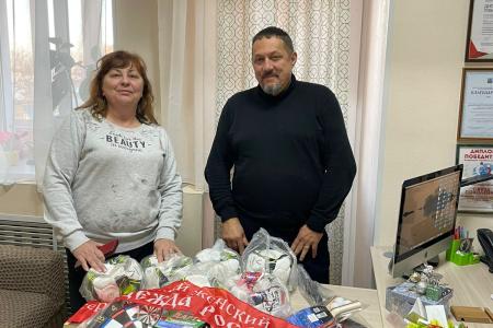 Белгород. Сергей Гаврилов передал спортинвентарь воспитанникам Центра «Расправь крылья»
