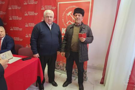 К.К. Тайсаев работает в Республике Чечня и Ингушетия
