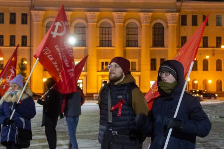 Коммунисты Томской области отпраздновали Великий Октябрь