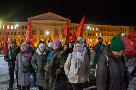 Коммунисты Томской области отпраздновали Великий Октябрь