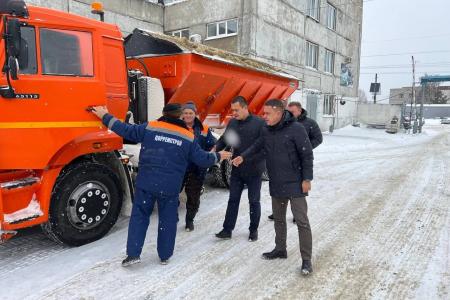 Член ЦК КПРФ, сенатор РФ А.Гибатдинов провел встречу с сотрудниками Ульяновского предприятия МБУ «Дорремстрой»