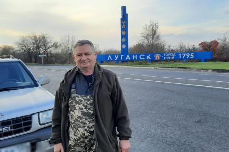Волгоградская область. Депутат-коммунист Владимир Иванов вернулся из Донбасса после завершения гуманитарной акции