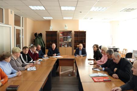 В Сталинградском обкоме КПРФ состоялось заседание Штаба по протестным действиям