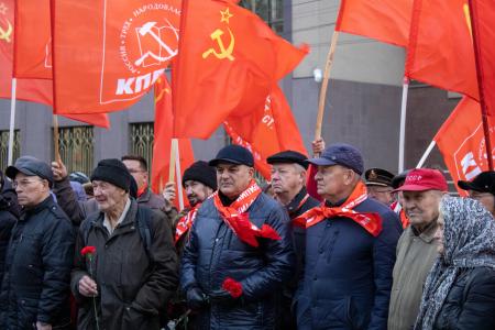 Удмуртия. День Великой октябрьской социалистической революции