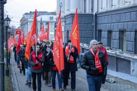 Удмуртия. День Великой октябрьской социалистической революции