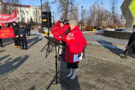 В Тюмени отметили 106-ую годовщину Великого Октября