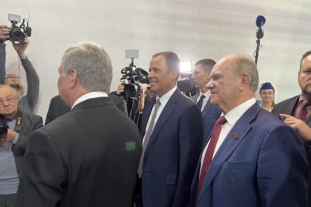 Г.А. Зюганов выступил в Москве на выставке-форуме «Россия» (ВДНХ) в День Ульяновской области