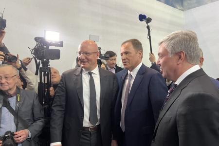 Г.А. Зюганов выступил в Москве на выставке-форуме «Россия» (ВДНХ) в День Ульяновской области