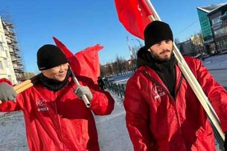 На Ямале прошли митинги в честь 106-ой годовщины Великого Октября