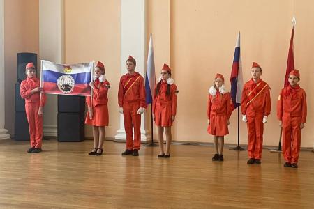 Орловская область. Конкурс знамённых групп и барабанщиков