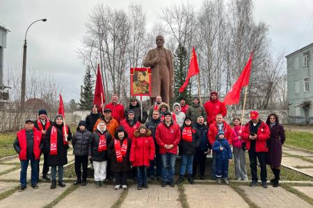 Акции в честь Великого Октября в Пермском крае продолжаются!