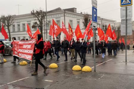 Великий Октябрь в Ульяновске