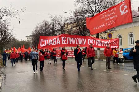 Великий Октябрь в Ульяновске