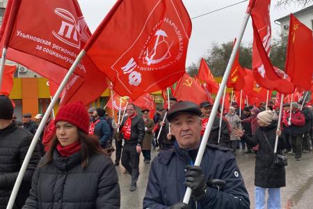 Великий Октябрь в Ульяновске