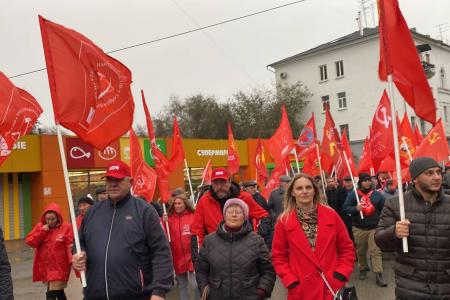 Великий Октябрь в Ульяновске