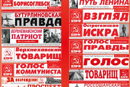 Воронежская область. 100 номеров правды