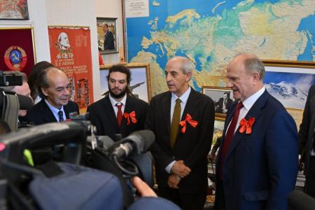 7 ноября состоялась встреча Г.А. Зюганова с делегацией Итальянской коммунистической партии