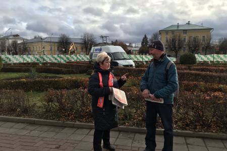 День Великого Октября в Костроме