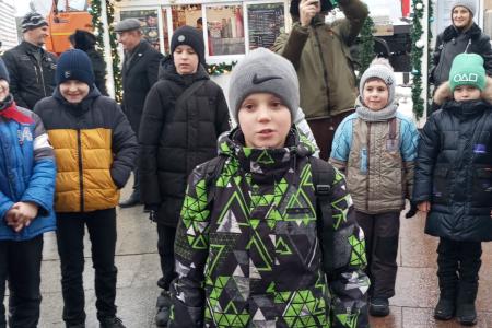 Белгородские ребята получили новогодние подарки от Сергея Гаврилова