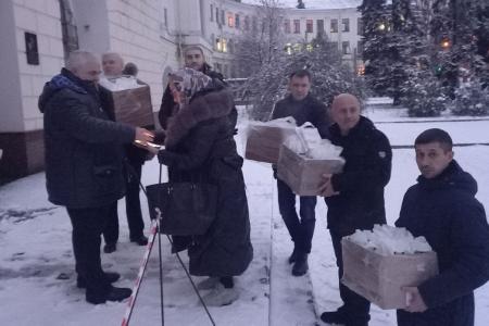 Делегация от КПРФ во главе с К.К. Тайсаевым завершила работу на Донбассе
