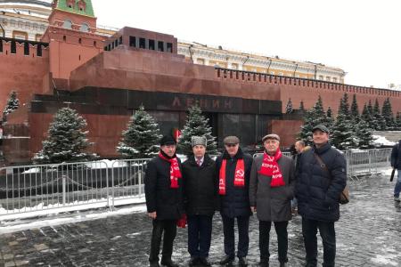 Краснодарский край. Активисты КПРФ и сторонники партии отметили день рождения И.В. Сталина