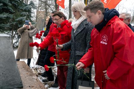 Курская область. Н.Н. Иванов провёл митинг в честь годовщины образования СССР