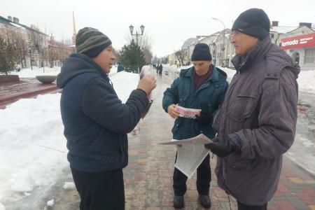 Тамбовские коммунисты почтили память И.В. Сталина