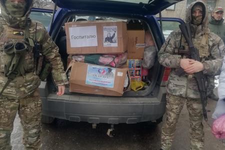 Кубанские активисты КПРФ доставили гуманитарный груз в военный госпиталь на территории ЛНР